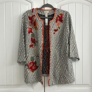 Chicos 3/4 Jacket/Blazer